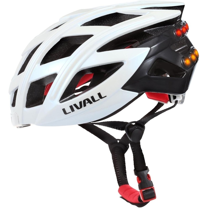Livall BH60 Bling Helmet with Bling Jet Controller White BH60-15027