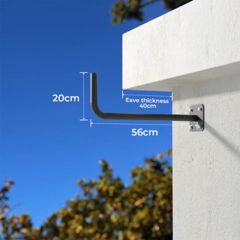 LUBA L-shaped mounting rod to suit Luba 1