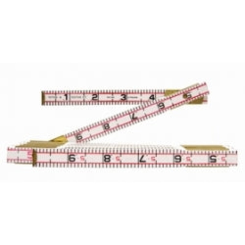 Lufkin 6 ft Folding Ruler w/Graduation (10ths) | 1066D