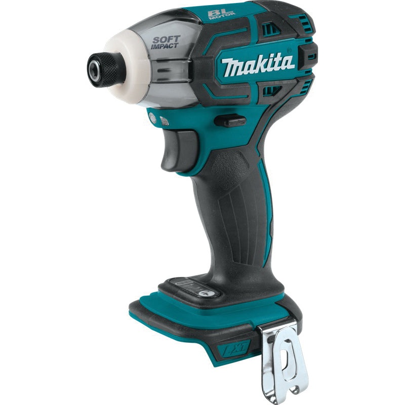 Makita 18V LXT XST01Z Cordless Impact Driver, Tool/Kit: Tool, 1/4 in Drive, Hex Drive, 355 in-lb, 18 V, 5-3/8 in OAL