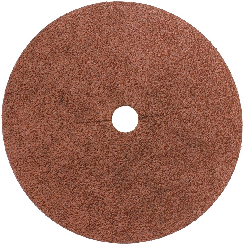 Makita 742108-1 Abrasive Disc, 5 in Dia, 1/2 in Center Hole, 50 Grit, Arbor Attachment