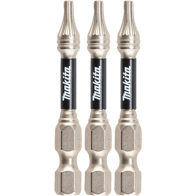 Makita Impact XPS E-00826 Power Bit, Torx Point, #10 Point, 2 in OAL, 1/4 in Shank, Steel