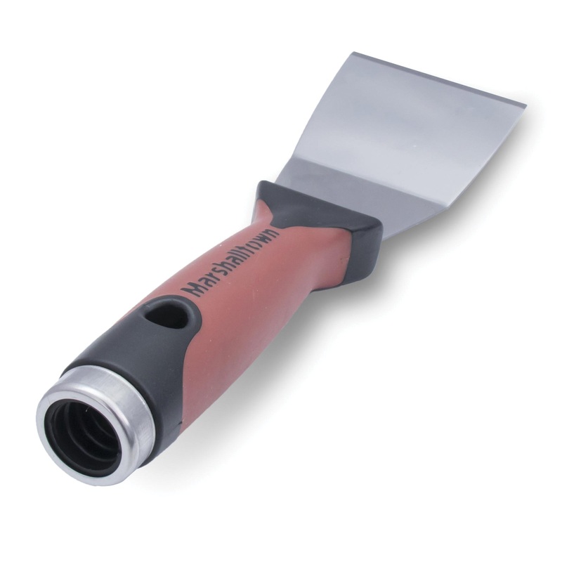 MARSHALLTOWN E91D Bent Scraper, Stainless Steel Blade