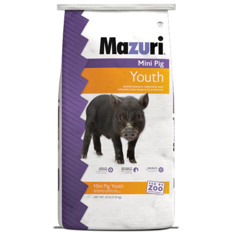Mazuri Mini Pig Youth 25lb #3005271-203