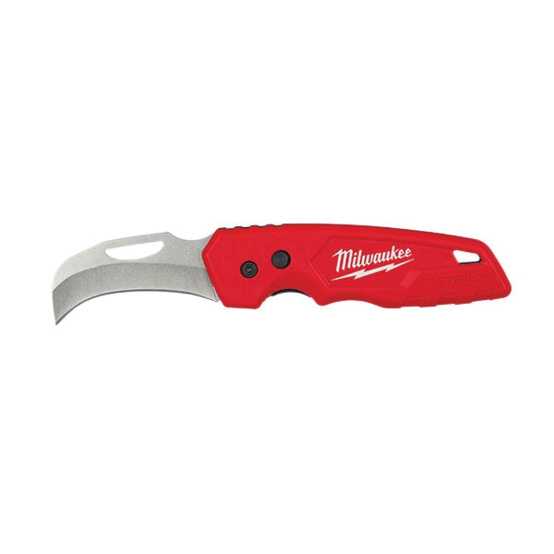 Milwaukee 48-22-1525 Folding Knife, Hawkbill Blade, Stainless Steel Blade, 7 in OAL