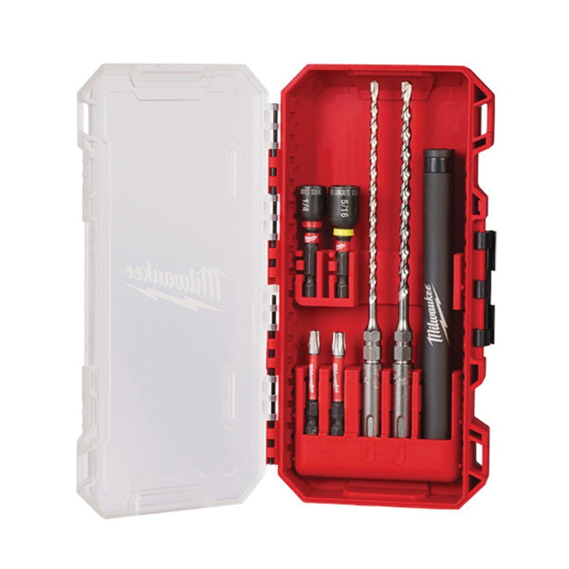 Milwaukee M/2 48-20-7497 2-Cutter Concrete Screw Install Kit
