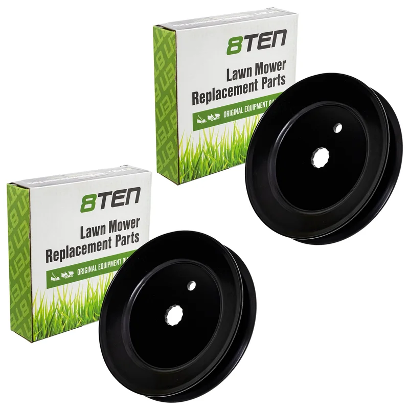 Mower Deck Pulley Set For Ranch King Lawn Chief ACE 756-0980 44-369 7560980 | 2-PACK