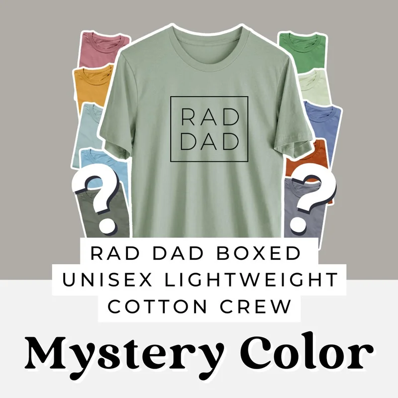 MYSTERY Rad Dad Boxed – Lightweight Unisex Crewneck