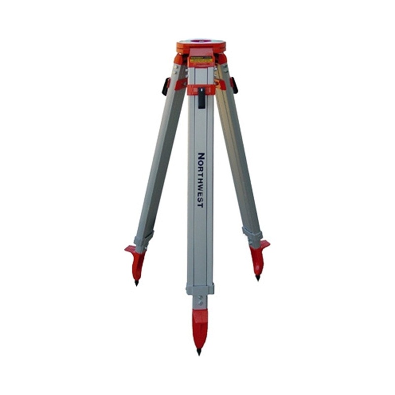 NWI Flat Head Heavy-Duty Aluminum Survey Tripod w/Quick Clamps | NAT81