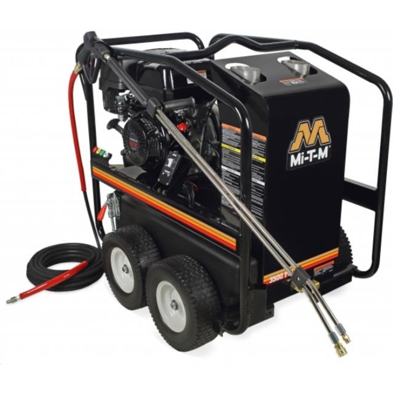 Pressure Washer 3500 PSI, Hot Water, Gas Powered