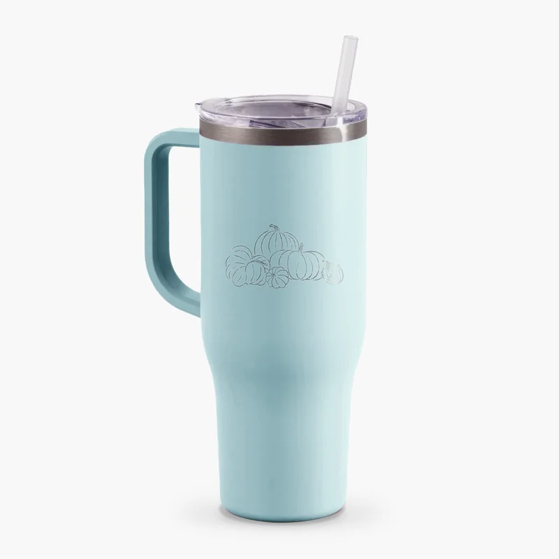 Pumpkins – 40oz Tumbler with Handle