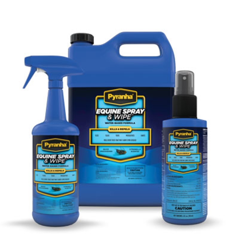 Pyranha Equine Spray & Wipe-32 oz