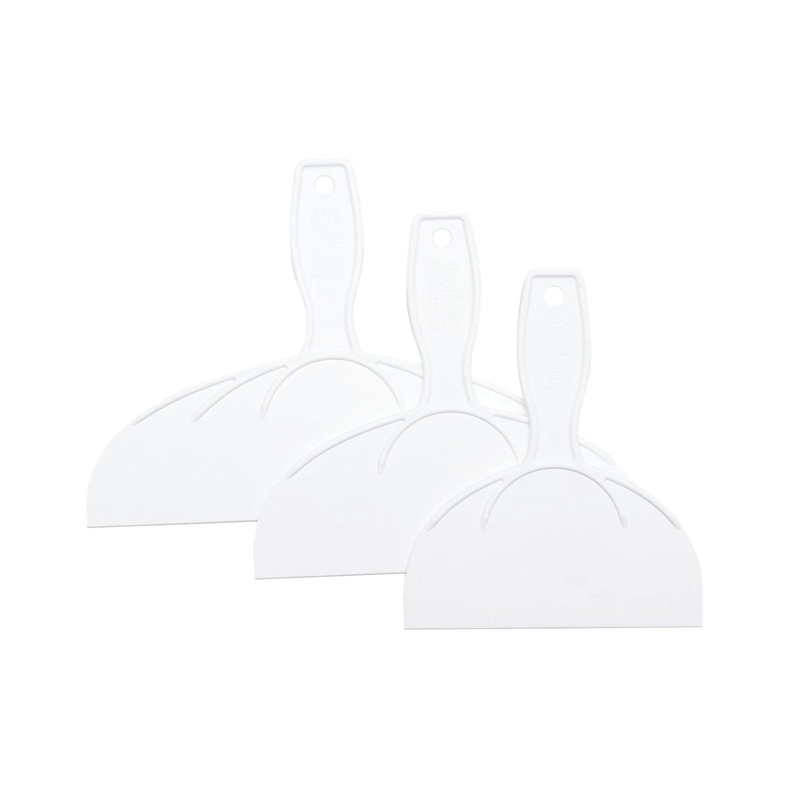 QLT TKS Putty Knife, 6, 8, 10 in L Blade, Polystyrene Blade