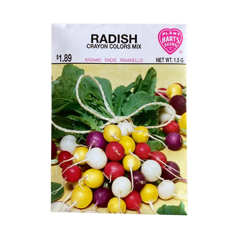 Radish Crayon Colors Mix