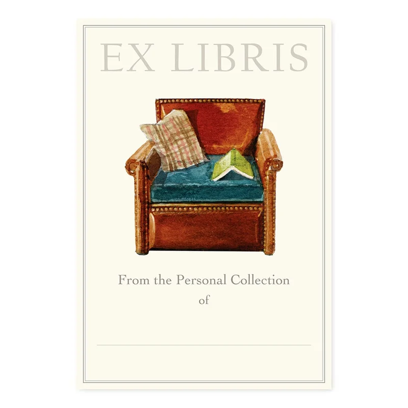 Reading Chair — Bookplates
