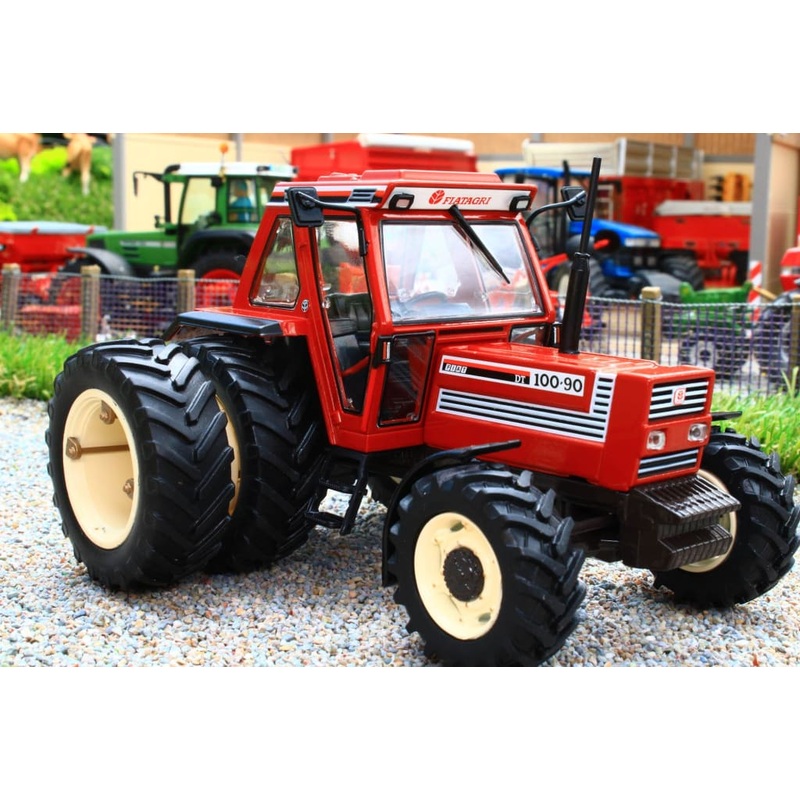 REP024DW Replicagri Fiat 100-90 4WD Tractor with Detachable Rear Duals