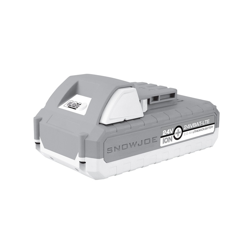 Restored CERTIFIED AUTHENTIC Snow Joe + Sun Joe iON+ 24VBAT-LTE | EcoSharp LITE Lithium-Ion Battery | 24 Volt | 2.0 Ah (Refurbished)