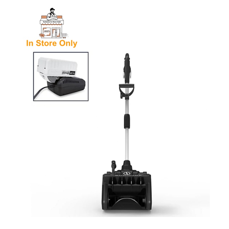 Restored Snow Joe 13.5 Cordless Directional Snow Thrower Kit | In-Store Exclusive | W/ Charger & 5.0Ah Battery (Refurbished)