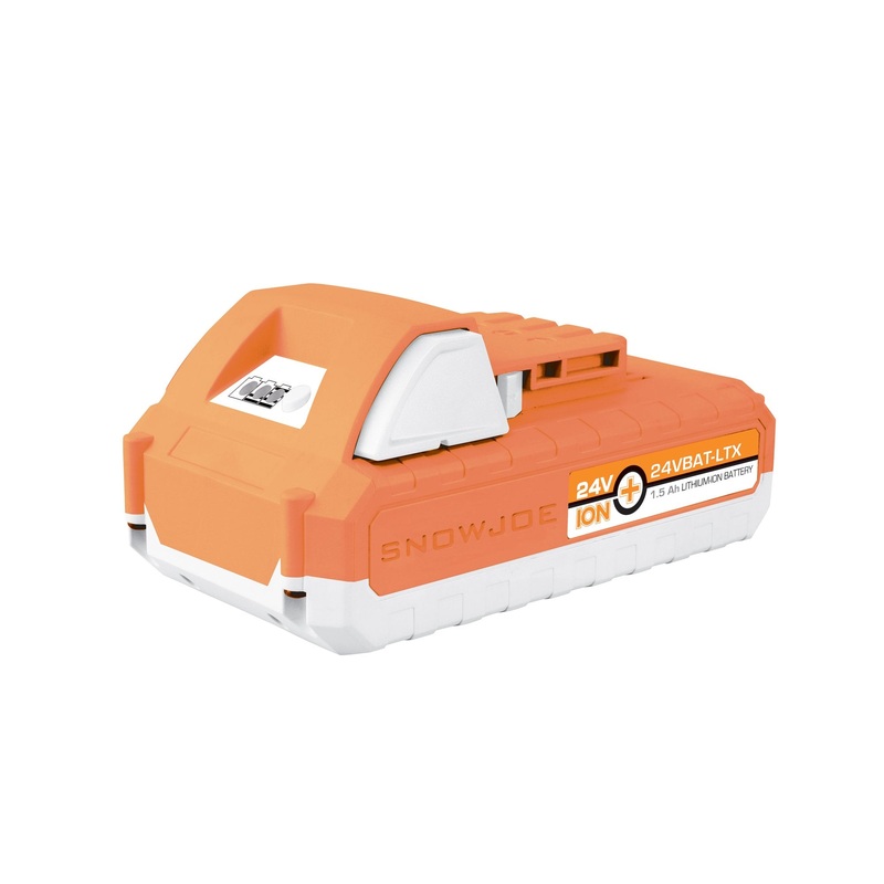 Restored Snow Joe + Sun Joe iON+ 24VBAT-LTX | EcoSharp 24V 1.5Ah LITE Lithium-Ion Battery (Refurbished)