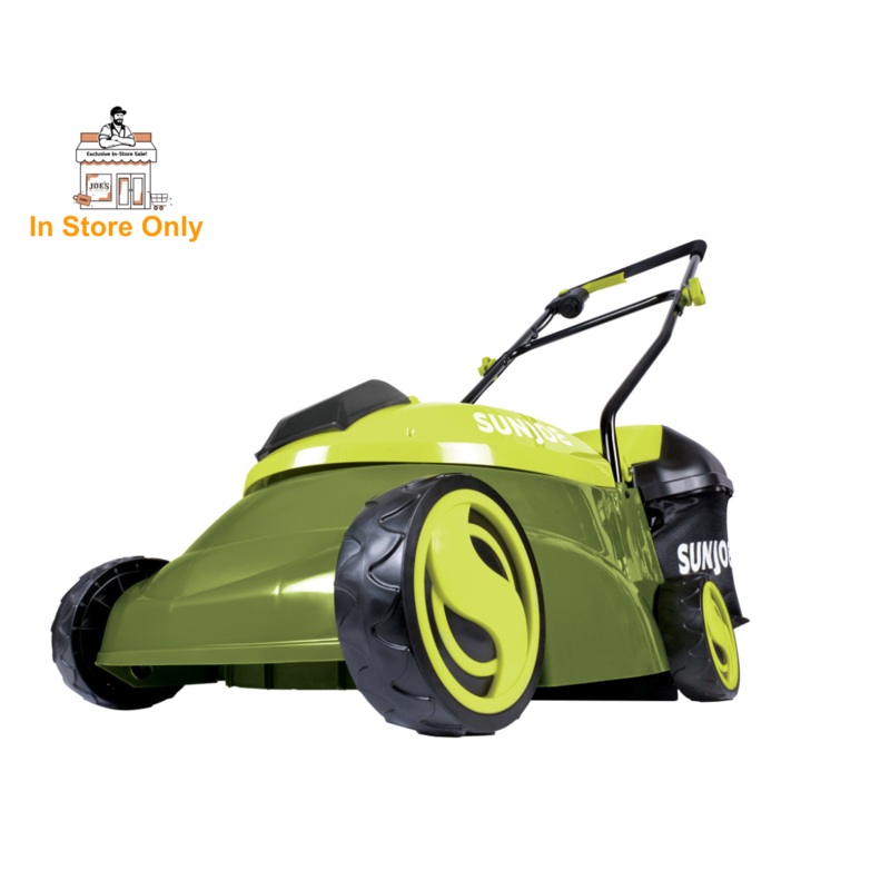 Restored Sun Joe MJ401C | In-Store Exclusive | Cordless Push Lawn Mower | 14-Inch | 28-Volt (Remanufactured)