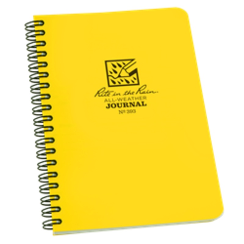 Rite in the Rain 4.625" x 7" Weatherproof Side Spiral Notebook | 393