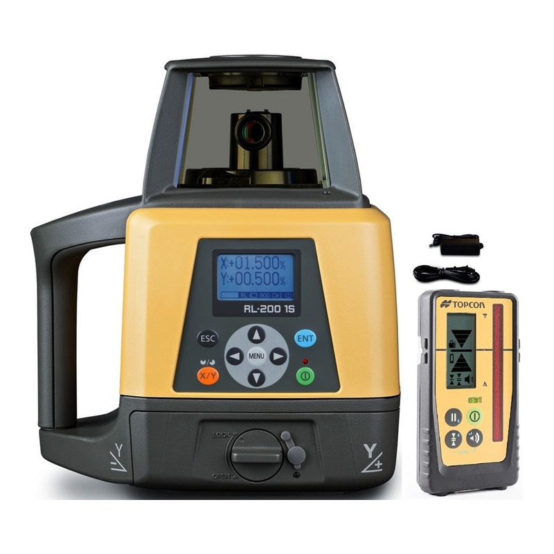 RL-200 1S Single Grade Laser with LS-100D Laser Receiver & Rechargeable Battery | 314910782