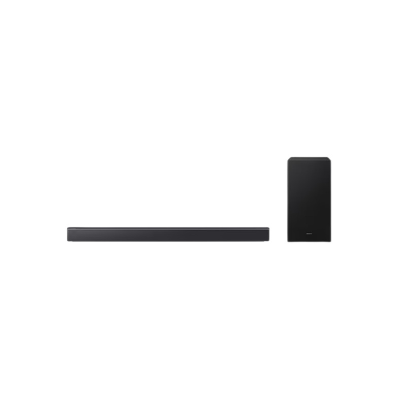 Samsung B-series Soundbar, B450F, 2.1 ch, Subwoofer, 2.1ch Sound, 300Watt, Dolby Audio/DTS Virtual:X, Bass Boost, Adaptive Sound, HW-B450F-R
