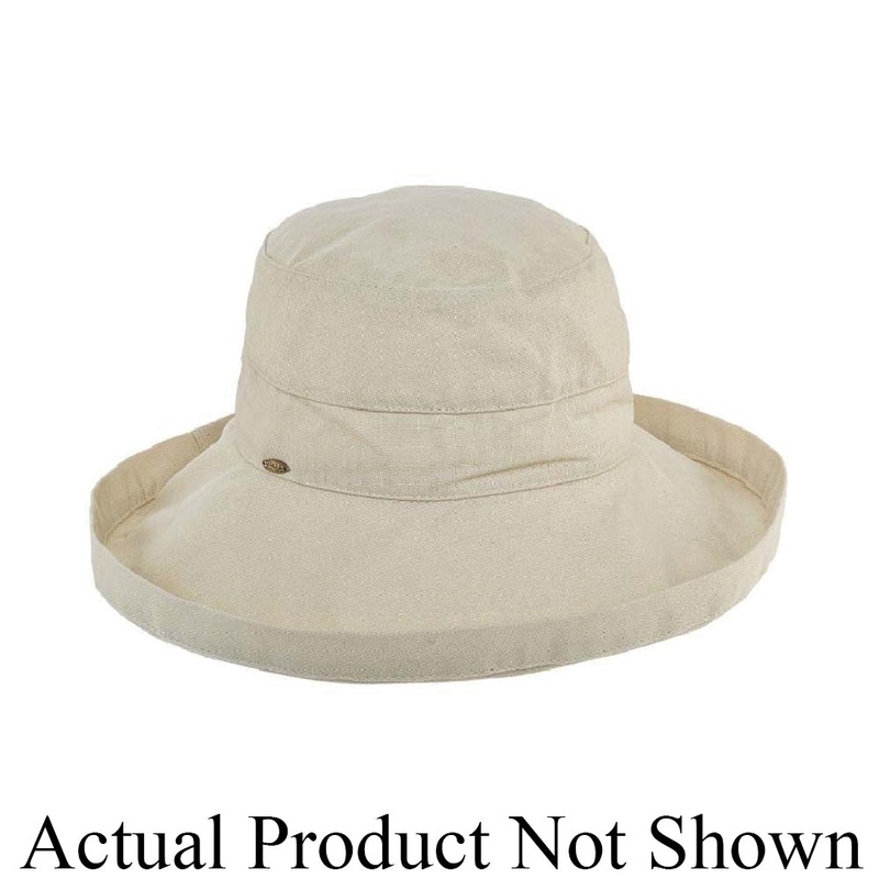 SCALA LC399 Series LC399-ASST Giana Hat, One Size, Cotton Outer, Assorted