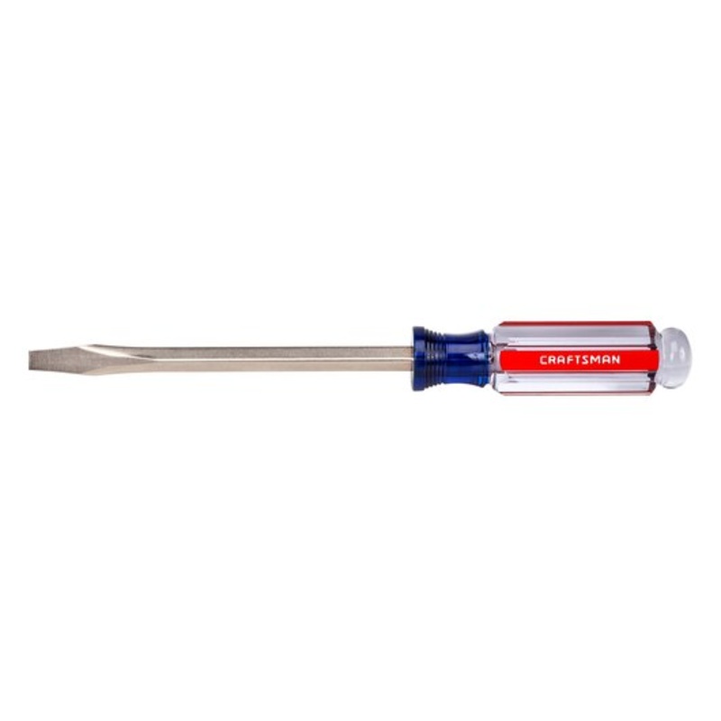 SCREWDRIVER ACETATE SLOTTED 5/16 X 6 CRAFTSMAN