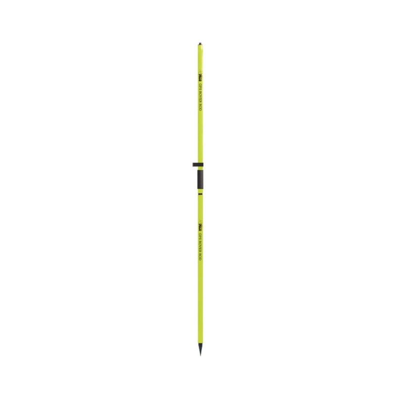 Seco 2 meter Two-Piece GPS Rover Rod Fluorescent Yellow