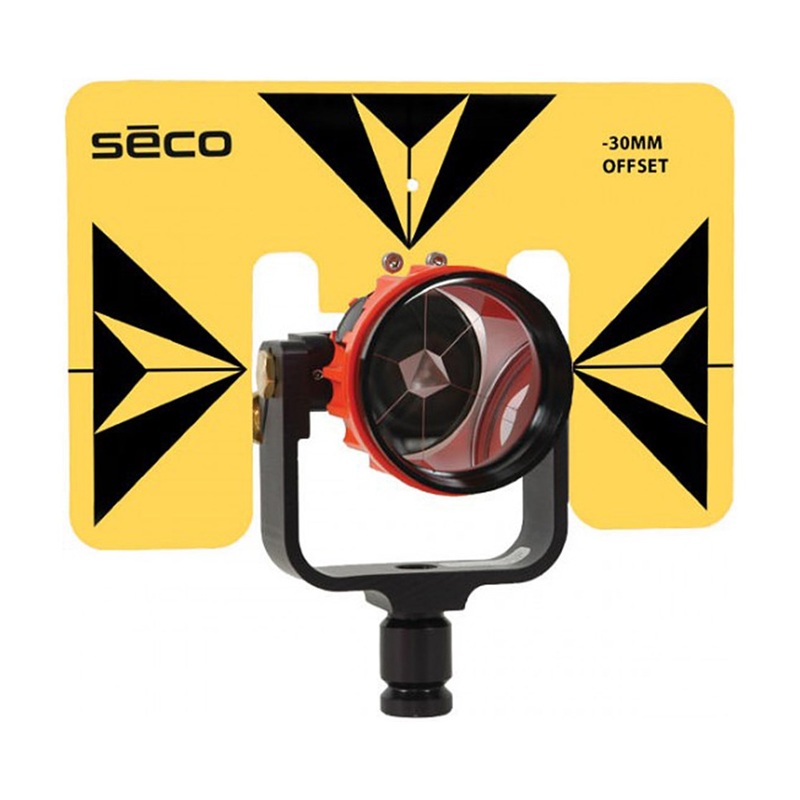 Seco 62 mm Strobe Prism Premier Assembly, Yellow/Black Yellow/Black