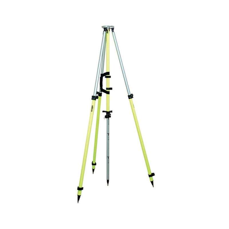 Seco Heavy-Duty GPS Antenna Tripod (Twist Lock) Yellow