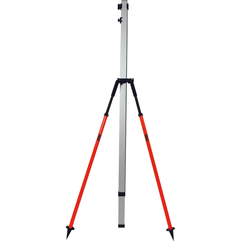 Seco Leveling Rod Bipod (Fluorescent Orange)