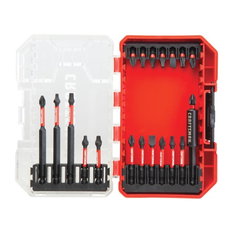 SET 20 PC 1/4 DRIVING BIT W/CASE CRAFTSMAN