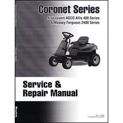 Simplicity Coronet Series Tractor Repair Manual 500-2091