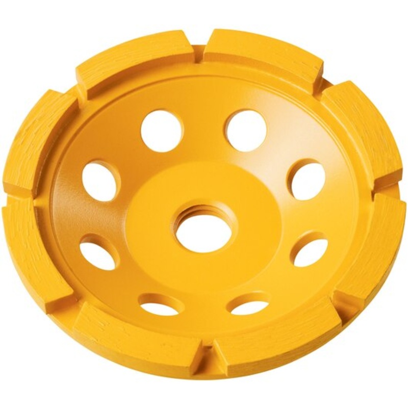 SINGLE ROW DIAMOND CUP WHEEL 4 X 5/8-11 DEWALT