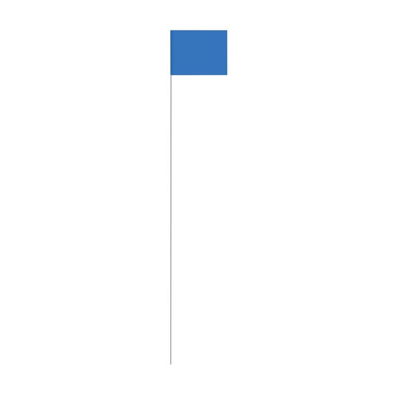 SitePro 4x5x21 inch Blue Stake Flags | 19-F4521-B