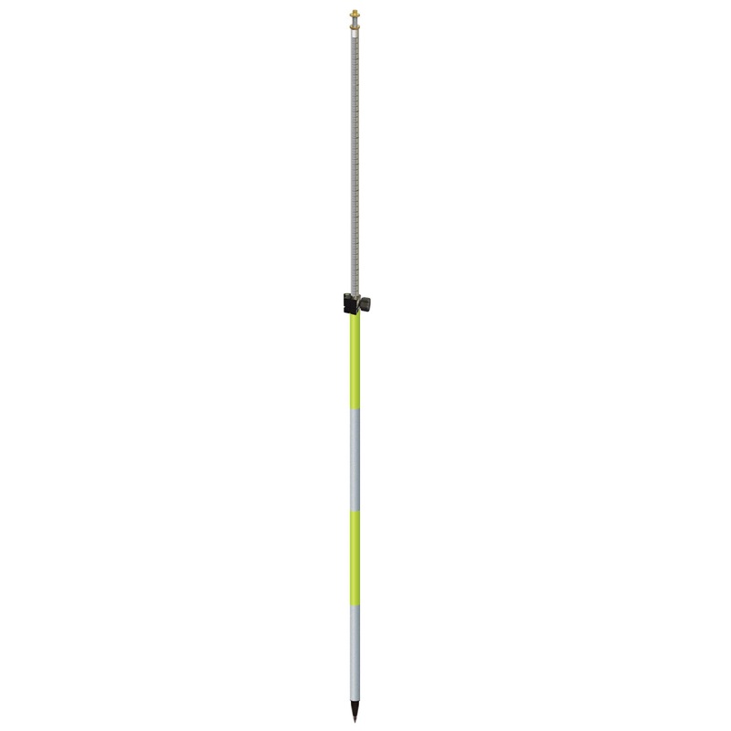 SitePro 8.5 ft Twist-Lock Prism Pole w/Dual Graduations (10th, Metric) | 07-4708-SFY