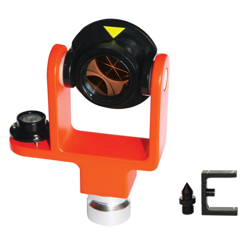 SitePro Mini Prism System w/Copper Coated Prism & Side-Mounted Vial (Orange) | 03-1500-CC