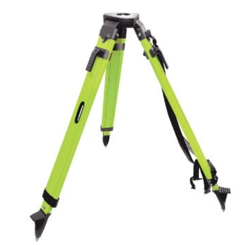 SitePro Salamander Surveyor Fiberglass Tripod w/Quick Clamp (Fluorescent Lime) | 01-SHIVIZ20-B