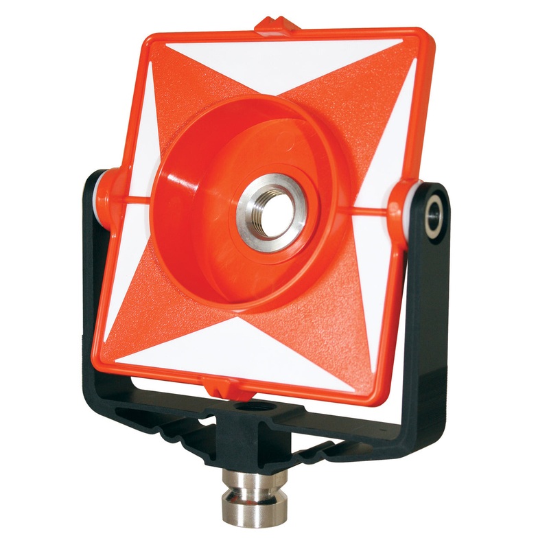 SitePro Single Tilt Prism Mount Only w/Aluminum Yoke (Orange) | 03-2012M-O