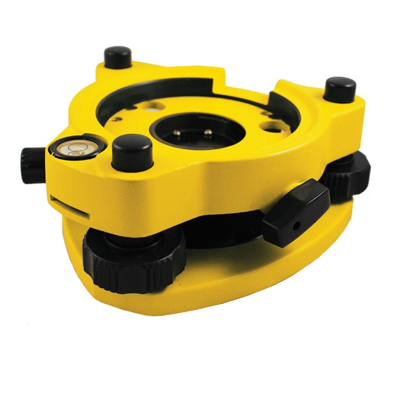 SitePro Swiss-Style Tribrach w/Optical Plummet (Yellow) | 05-1200-Y