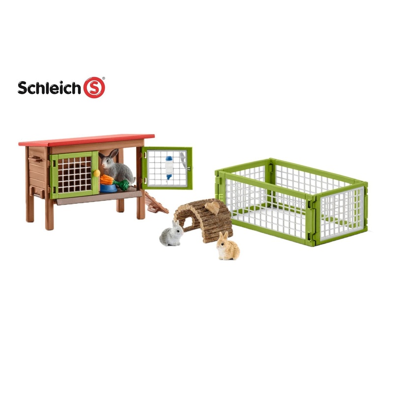 SL42420 Schleich Rabbit Hutch