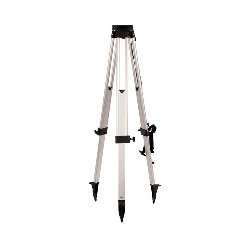 Spectra Medium-Duty Aluminum Tripod w/Flat Head for Rotary and Grade Lasers | 5301-27-BLK-SP
