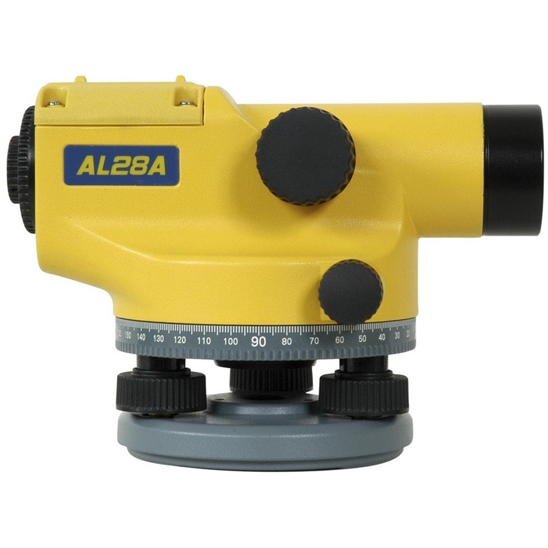 Spectra Precision AL24A Auto Level w/Aluminum Tripod & 15ft Grade Rod (Tenth) | AL24A-1