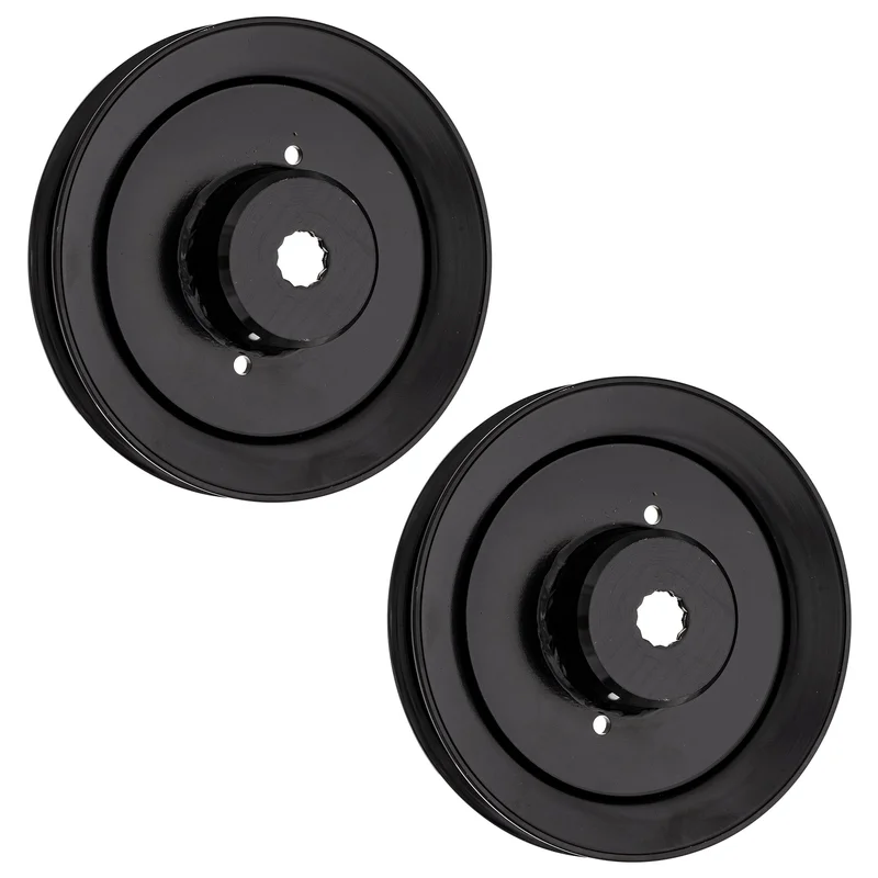 Spindle Pulley Set For Husqvarna Poulan Pro Jonsered 539113962 588586601 | 2-PACK
