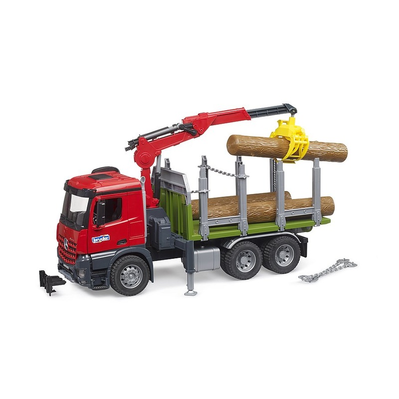 SS-B03669 Bruder Mercedes Benz Timber Truck ** EX-SHOW STOCK! **