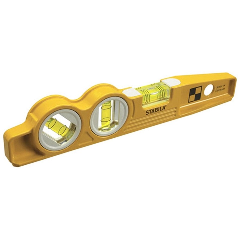 Stabila 81SMW Die Cast Three Vial Torpedo Level
