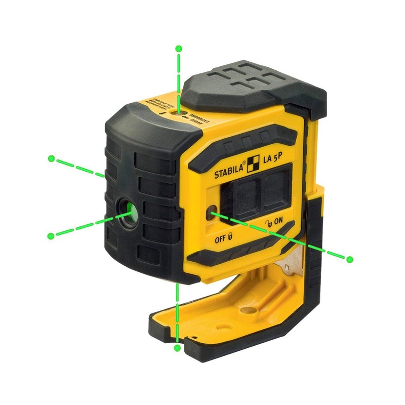 Stabila LA-5P 5-Point Green Beam Plumb Laser