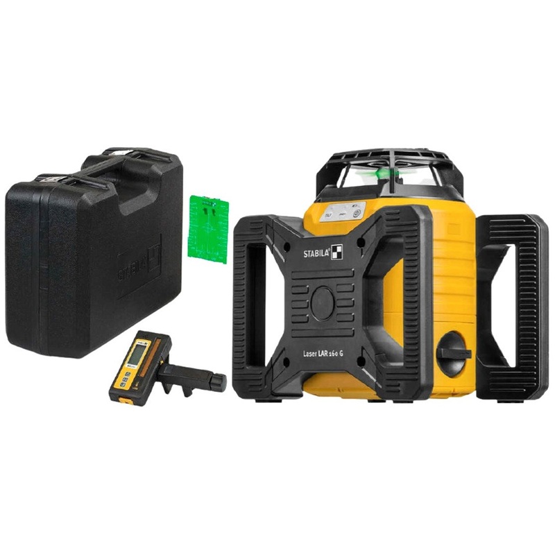 Stabila LAR 160G Green Beam Self-Leveling Rotary Laser Kit
